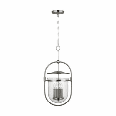 Feiss Osborne 4-LT Pendant - Satin Nickel - P1488SN
