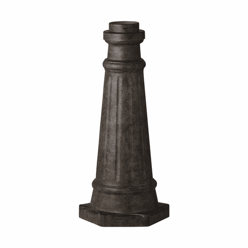 Feiss Outdoor Post Base - Sable - POSTBASE-SBL