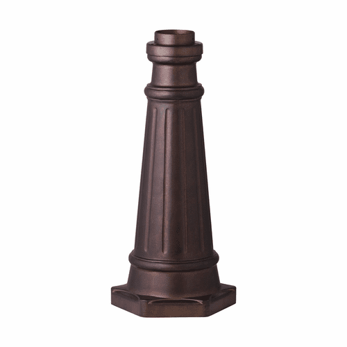 Feiss Outdoor Post Mount Base - Patina Bronze - POSTBASE-PTBZ