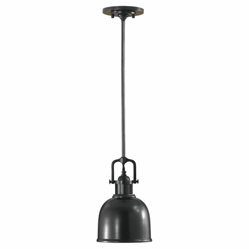 Feiss Parker Place 1-LT Mini-Pendant - Dark Bronze - P1145DBZ
