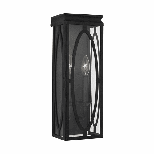 Feiss Patrice 2-LT Wall Lantern - Dark Weathered Zinc - OL14311DWZ