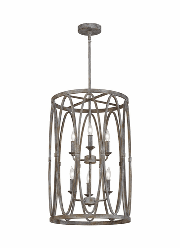 Feiss Patrice 6-LT Multi-Tier Chandelier - Deep Abyss - F3223/6DA