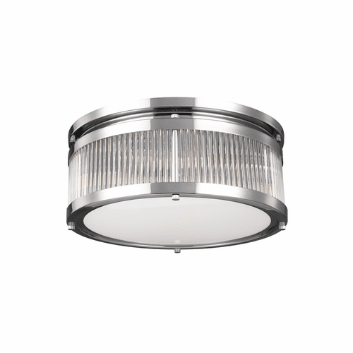 Feiss Paulson 3-LT Flush Mount - Chrome - FM512CH