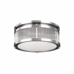 Feiss Paulson 3-LT Flush Mount - Chrome - FM512CH
