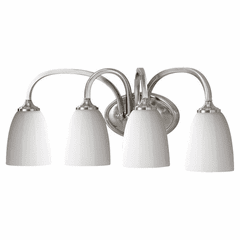 Feiss Perry 4-LT Vanity - Steel - VS17404-BS