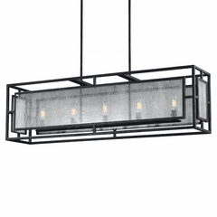 Feiss Prairielands 5-LT Chandelier - Dark Weathered Zinc - F3037/5DWZ