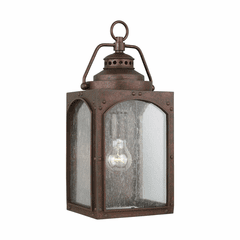 Feiss Randhurst 1-LT Wall Lantern - Copper Oxide - OL14371CO Feiss Randhurst 1-LT Wall Lantern - Copper Oxide - OL14371CO