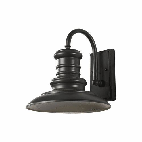 Feiss Redding Station 1-LT Medium Outdoor Wall Lantern - Bronze - OL8601RSZ/T