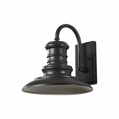 Feiss Redding Station 1-LT Medium Outdoor Wall Lantern - Bronze - OL8601RSZ/T