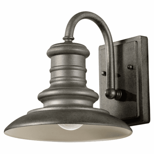 Feiss Redding Station 1-LT Outdoor Lantern - Tarnished Silver - OL8600TRD