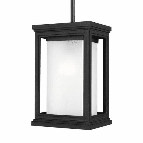 Feiss Roscoe 1-LT Outdoor Pendant - Textured Black - OL12909TXB