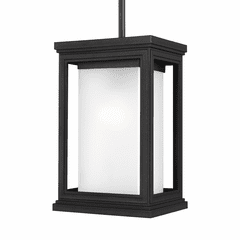 Feiss Roscoe 1-LT Outdoor Pendant - Textured Black - OL12909TXB