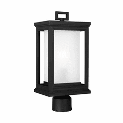 Feiss Roscoe 1-LT Outdoor Post Lantern - Textured Black - OL12907TXB