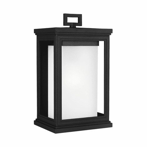 Feiss Roscoe 1-LT Outdoor Wall Lantern - Textured Black - OL12901TXB