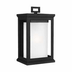 Feiss Roscoe 1-LT Outdoor Wall Lantern - Textured Black - OL12901TXB