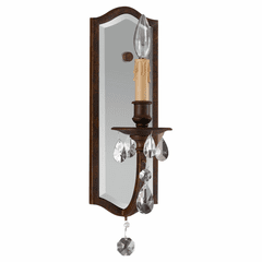 Feiss Salon Maison 1-LT Sconce - Aged Tortoise Shell - WB1332ATS