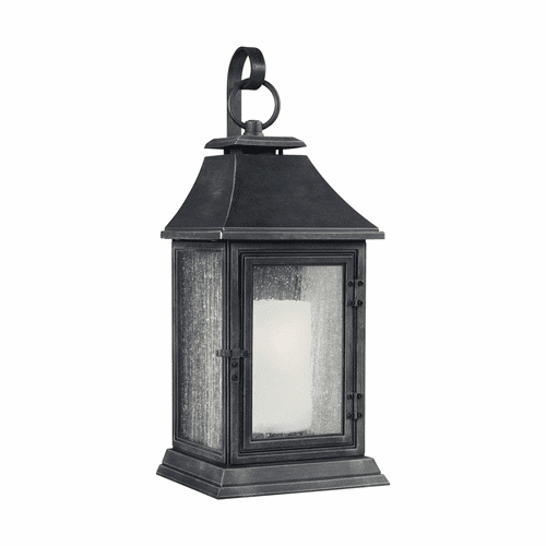 Feiss Shepherd 1-LT Outdoor Sconce - Dark Weathered Zinc - OL10603DWZ