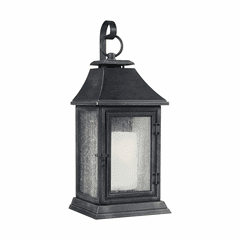 Feiss Shepherd 1-LT Outdoor Sconce - Dark Weathered Zinc - OL10603DWZ