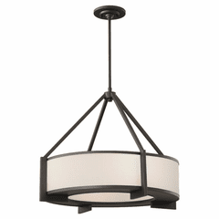 Feiss Stelle 4-LT Large Pendant - Bronze - P1152ORB