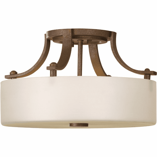 Feiss Sunset Drive 2-LT Semi-Flush Mount - Corinthian Bronze - SF259CB