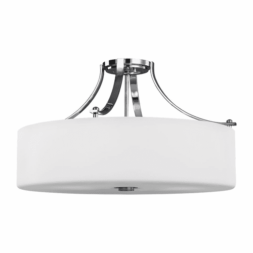 Feiss Sunset Drive 4-LT Semi-Flush Mount - Chrome - SF254CH