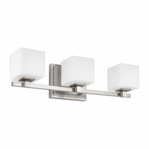 Feiss Sutton 3-LT LED Bath Vanity Light - Satin Nickel - VS24323SN-L1