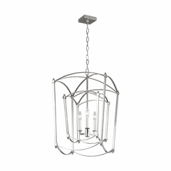 Feiss Thayer 3-LT Lantern - Polished Nickel - F3327/3PN Feiss Thayer 3-LT Lantern - Polished Nickel - F3327/3PN