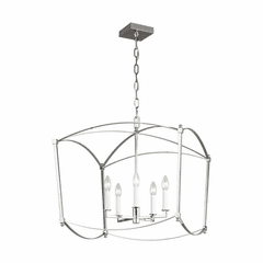 Feiss Thayer 5-LT Lantern - Polished Nickel - F3325/5PN