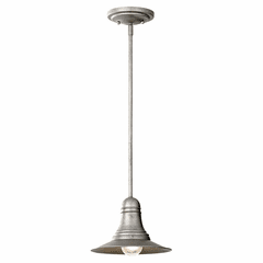 Feiss Urban Renewal 1-LT Mini-Pendant - Antique Pewter - P1237AP