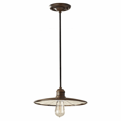 Feiss Urban Renewal 1-LT Mini Pendant - Bronze - P1236ASTB