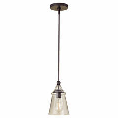 Feiss Urban Renewal 1-LT Mini-Pendant - Oil Rubbed Bronze - P1261ORB Feiss Urban Renewal 1-LT Mini-Pendant - Oil Rubbed Bronze - P1261ORB