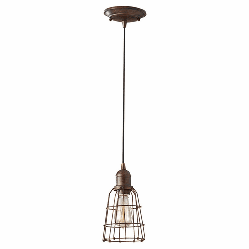 Feiss Urban Renewal 1-LT Mini-Pendant - Parisian Bronze - P1246PRZ