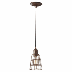 Feiss Urban Renewal 1-LT Mini-Pendant - Parisian Bronze - P1246PRZ