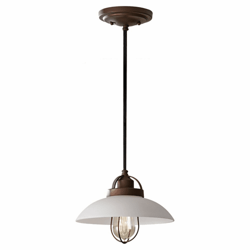 Feiss Urban Renewal 1-LT Mini Pendant - Patina - P1241BZP