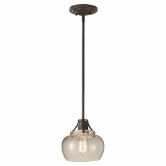 Feiss Urban Renewal 1-LT Mini-Pendant - Rustic Iron - P1234RI