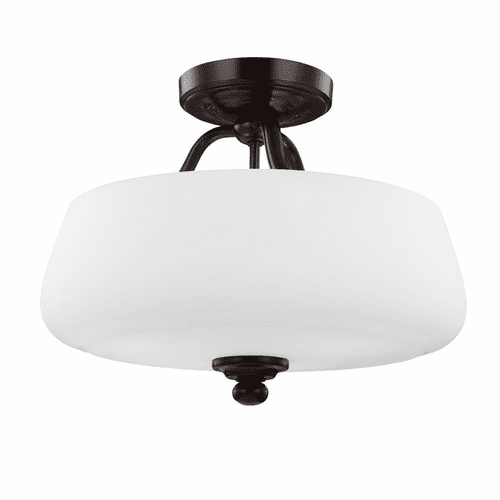 Feiss Vintner 3-LT Semi-Flush Mount - Heritage Bronze - SF317HTBZ