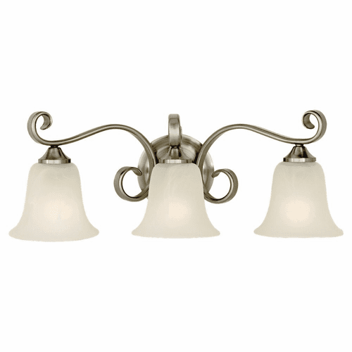 Feiss Vista 3-LT Vanity - Steel - VS10403-BS