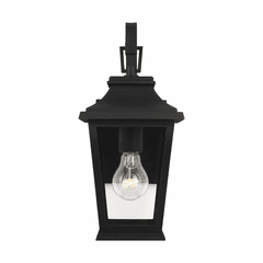 Feiss Warren 1-LT Outdoor Wall Lantern - Textured Black - OL15400TXB Feiss Warren 1-LT Outdoor Wall Lantern - Textured Black - OL15400TXB