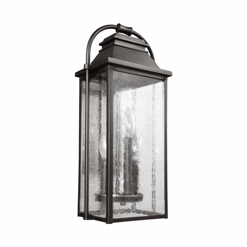 Feiss Wellsworth 3-LT Outdoor Wall Lantern - Antique Bronze - OL13200ANBZ