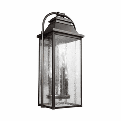 Feiss Wellsworth 3-LT Outdoor Wall Lantern - Antique Bronze - OL13200ANBZ