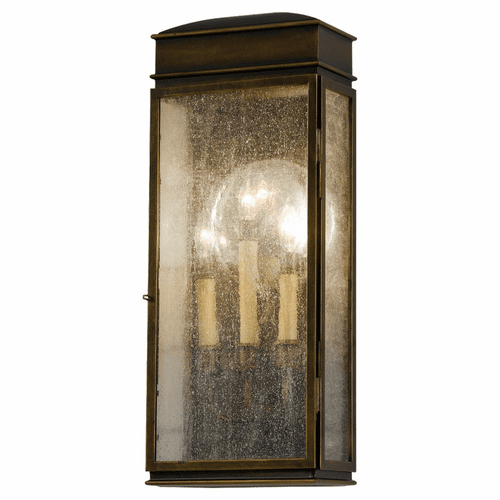Feiss Whitaker 3-LT Wall Lantern - Astral Bronze - OL7402ASTB