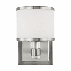 Feiss Winter Park 1-LT Wall Sconce - Satin Nickel - VS24371SN-L1