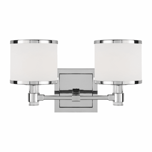 Feiss Winter Park 2-LT Vanity - Chrome - VS24372CH-L1