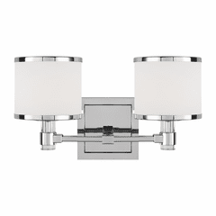 Feiss Winter Park 2-LT Vanity - Chrome - VS24372CH-L1