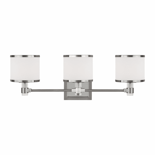 Feiss Winter Park 3-LT Vanity - Satin Nickel - VS24373SN-L1