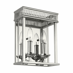 Feiss Woodruff 2-LT Wall Sconce - Polished Nickel - WB1891PN