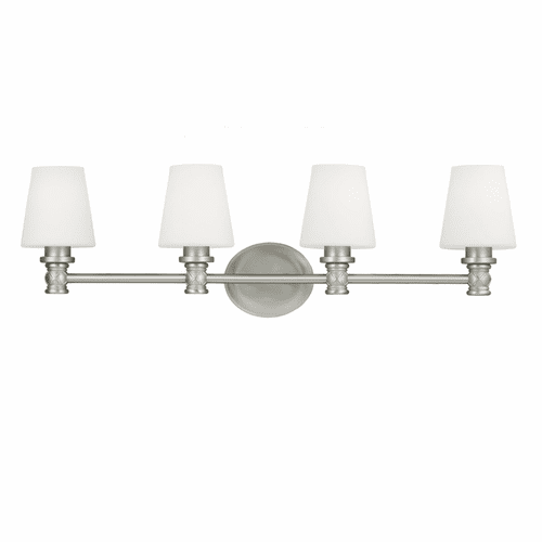 Feiss Xavierre 4-LT Vanity - Satin Nickel - VS22104SN