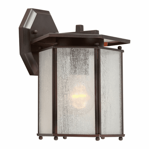 Forte 1-LT Brass Outdoor Lantern - Antique Bronze - 1130-01-32