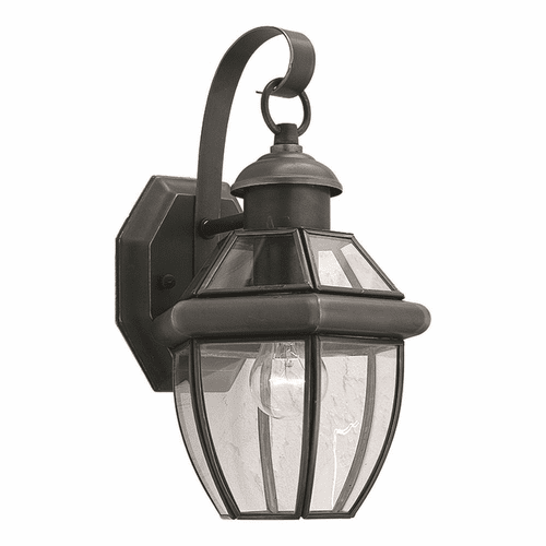 Forte 1-LT Brass Outdoor Lantern - Royal Bronze - 1101-01-14