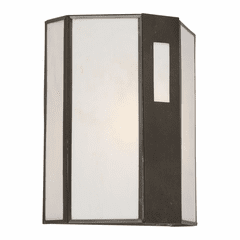Forte 1-LT Brass Outdoor Lantern - Royal Bronze - 1138-01-14